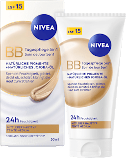 BB Creme Essentials 5in1 mittlerer bis dunkler Hauttyp, LSF 15 NIVEA