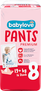 Premium pelene gaćice vel. 8 (19+ kg) babylove
