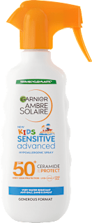 Kids sprej na opalování Sensitive Advanced SPF50+ GARNIER AMBRE SOLAIRE