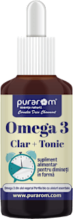 Omega 3 Clar si Tonic Purarom