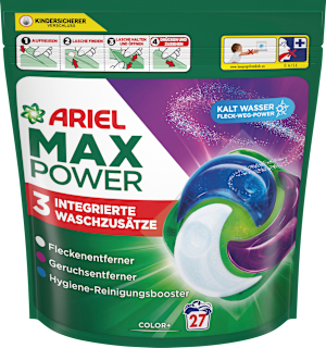 Colorwaschmittel Pods Max Power ARIEL