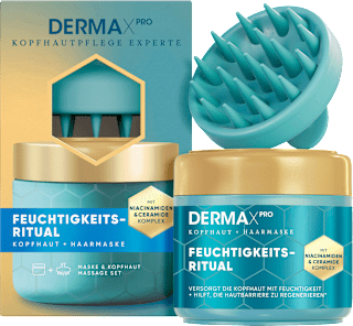 Kopfhautmaske DermaXPro Feuchtigkeits-Ritual inkl. Kopfhautmassager head&shoulders