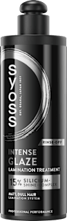 Tretma za lase z učinkom laminacije Intense Glaze syoss