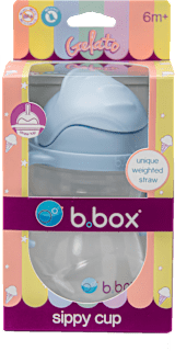 Bidon ze słomką 240 ml Gelato Bubblegum b.box