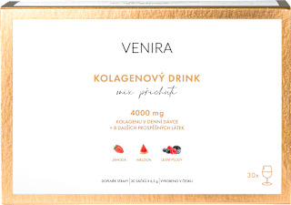 kolagenový drink mix příchutí 30x6,3 g venira