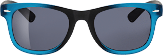 Sonnenbrille Kinder blau-schwarz SUNDANCE