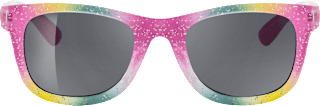 Sonnenbrille Kinder bunt mit Glitzer SUNDANCE