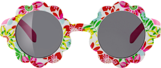 dětské sluneční brýle ve tvaru kytičky, barevné SUNDANCE