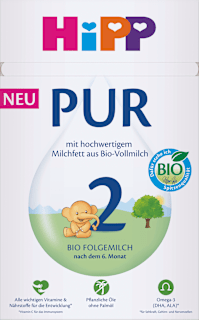 Folgemilch 2 Pur nach dem 6. Monat HiPP