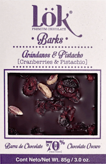 Ciocolată cu merișoare și fistic Lök