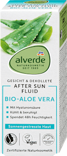 fluid po opalování bio aloe vera alverde NATURKOSMETIK