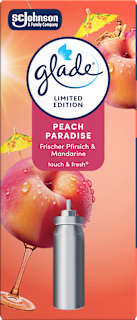Lufterfrischer Minispray Touch & Fresh Peach Paradise Nachfüllpack glade