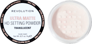 Setting Puder Ultra Velvet HD Matte Loose Talc Free Translucent REVOLUTION