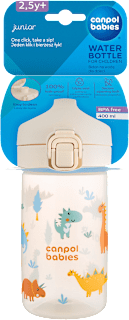 lahev Junior béžová, 400 ml Canpol babies