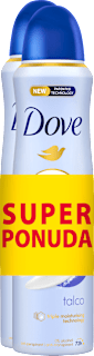 Dezodorans u spreju Talco, duo pakiranje, 2 x 150 ml Dove