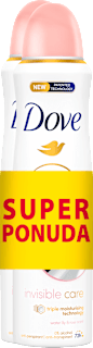 Dezodorans u spreju Invisible Care, duo pakiranje, 2 x 150 ml Dove