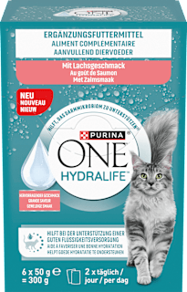 Nassfutter Katze Hydralife mit Lachs Multipack PURINA ONE