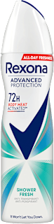 Део спрей Advanced Protection Shower Fresh Rexona