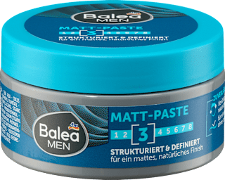 modelovací pasta na vlasy pro matný efekt Balea MEN