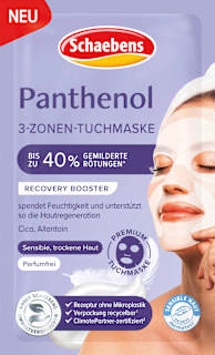 Tuchmaske Panthenol 3-Zonen Schaebens
