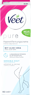 Enthaarungscreme Körper & Beine sensitiv Veet