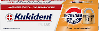Haftcreme Plus Unschlagbare Bisskraft  Kukident