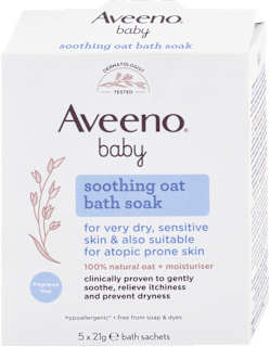 Upokojujúci ovsený kúpeľ Aveeno