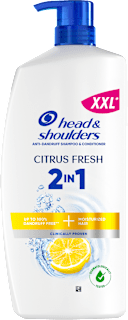 šampon a kondicionér na vlasy Citrus Fresh 2 v 1 head&shoulders