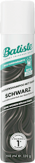 Trockenshampoo mit Farbe Schwarz Batiste