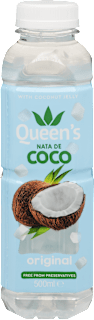 Osvežilna pijača z okusom kokosa in kokosovimi koščki Queen's NATA DE COCO