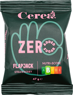 Flapjack Zero tyčinka s příchutí jahoda Cerea