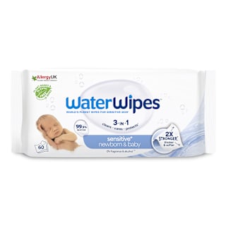 Бебешки мокри кърпи 3в1 Sensitive, 0+г WaterWipes