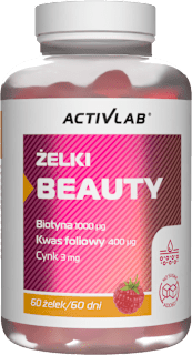 Żelki Beauty, smak malinowy ACTIVLAB
