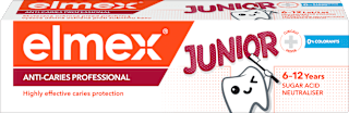 ANTI-CARIES PROFESSIONAL JUNIOR pasta za zube, od 6 do 12 godina elmex
