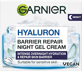 hydratační pleťový noční gel Hyaluronic Aloe Jelly GARNIER SKIN NATURALS