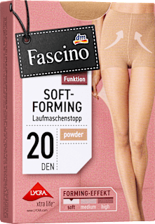 Pančuchové nohavice Soft-Forming, 20 DEN, veľ. 38/40, púdrová Fascino
