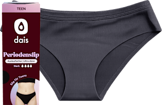 Periodenunterwäsche Slip Teens, Gr. 146/152 dais