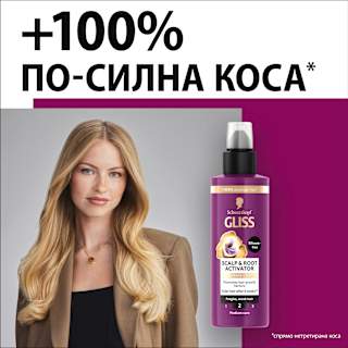 Активиращ серум за скалп и корени  Schwarzkopf GLISS