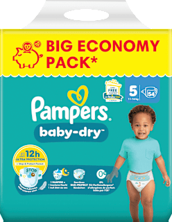 Windeln Baby Dry Gr. 5 Junior (11-16 kg) Big Pack Pampers baby-dry