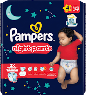 Baby Pants night Gr. 4 Maxi (9-15 kg) Pampers