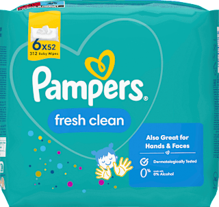 Feuchttücher fresh clean (6x52St) Pampers