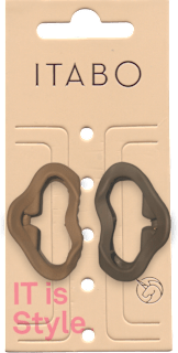 Male kopče za kosu – mat smeđa ITABO