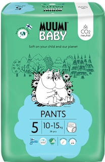 plenkové kalhotky velikost 5, 10-15 kg Muumi Baby