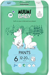 plenkové kalhotky velikost 6, 12-20 kg Muumi Baby