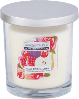 Vonná sviečka v skle Home Inspiration Iced Cranberry  YANKEE CANDLE