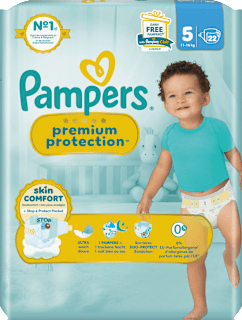 Windeln Premium Protection Gr. 5 Junior (11-16 kg) Pampers