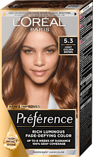 Boja za kosu -  5.3 Light Golden Brown L'ORÉAL PARiS PRÉFÉRENCE