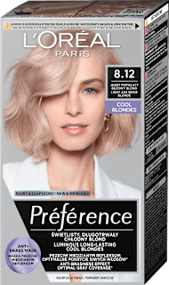 Boja za kosu – 8.12 Light Ash Beige Blonde L'ORÉAL PARiS PRÉFÉRENCE