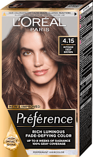 Boja za kosu - 4.15 Intense Deep Brown L'ORÉAL PARiS PRÉFÉRENCE