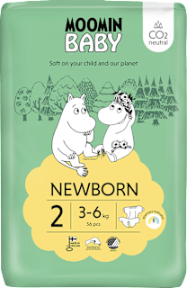pleny velikost 2, 3-6 kg Moomin Baby